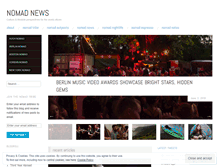 Tablet Screenshot of nomad-news.com